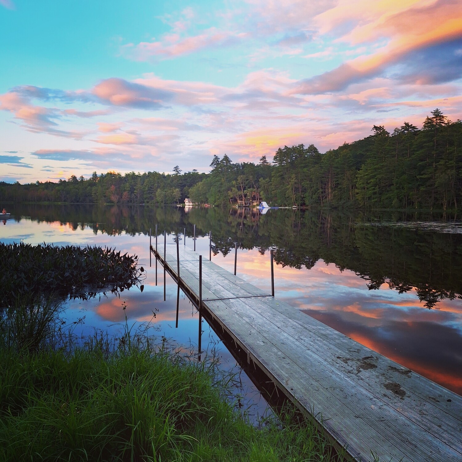 Sunset on the Pond