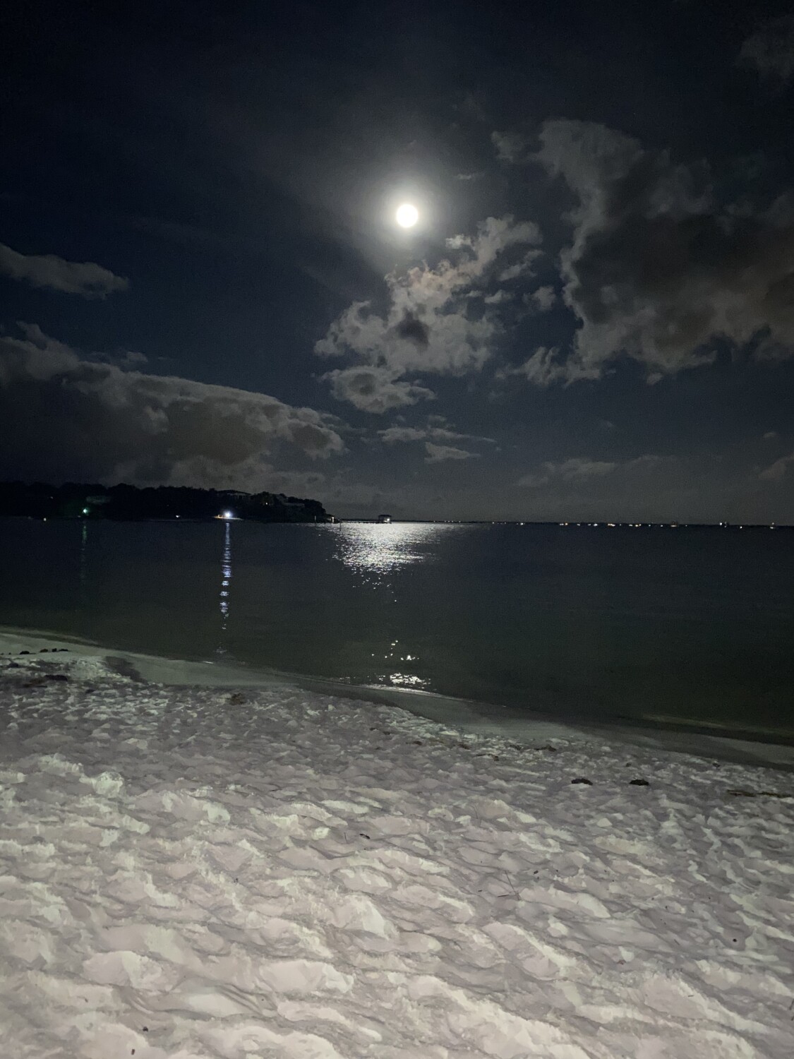 Midnight on the water