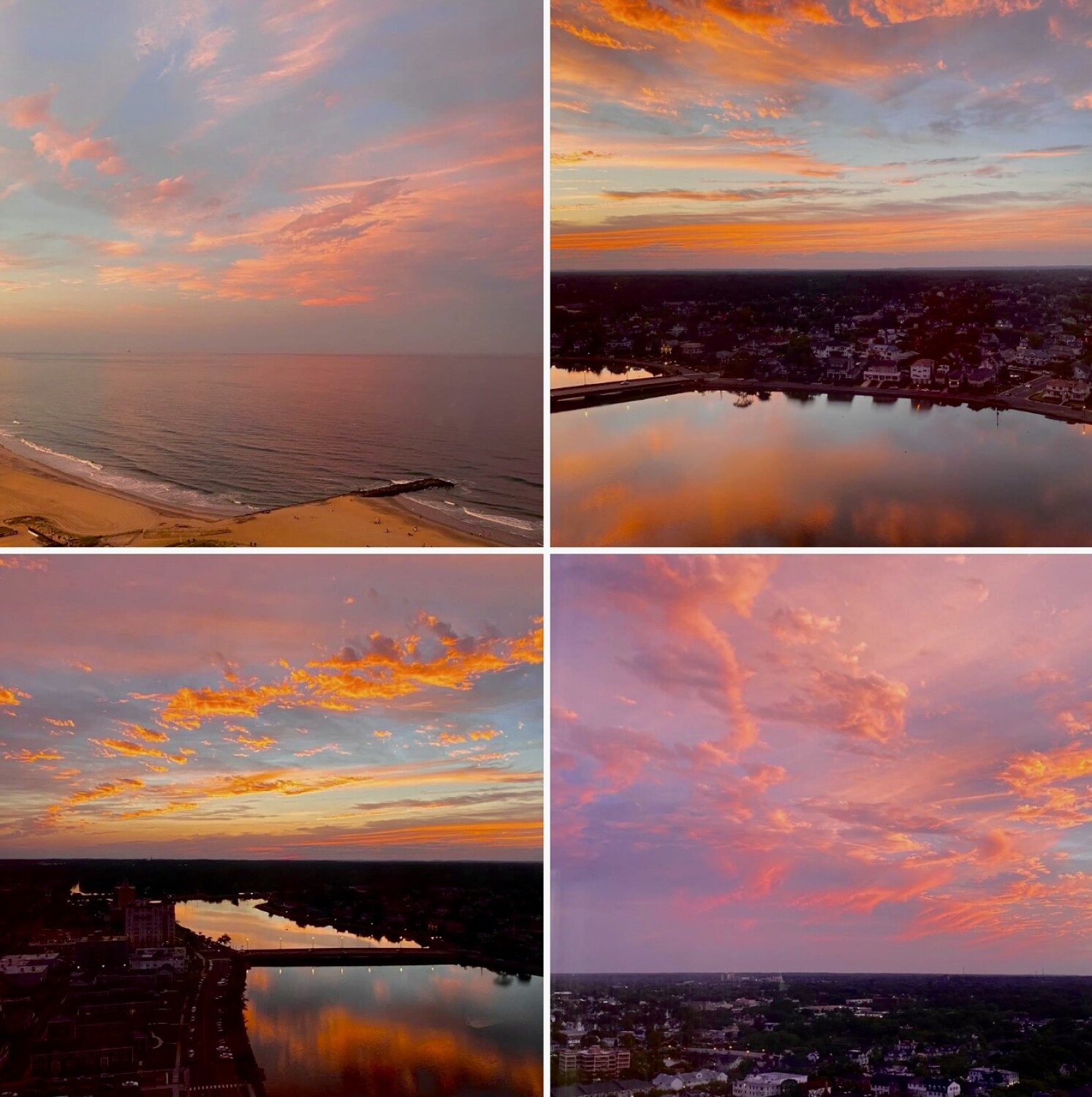 Sunset in Asbury Park