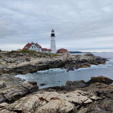 Maine lighthouse guide us home