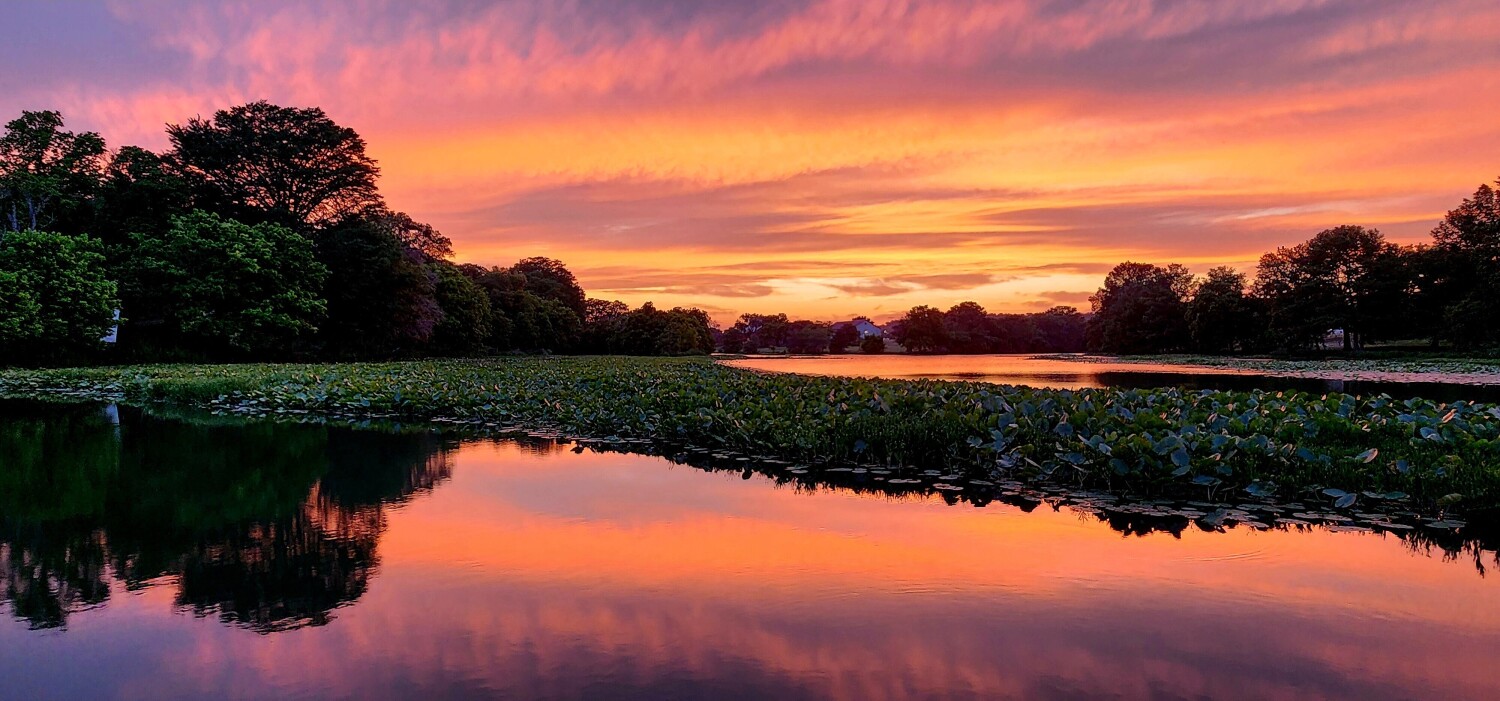 Guadalupe River at Sunset
