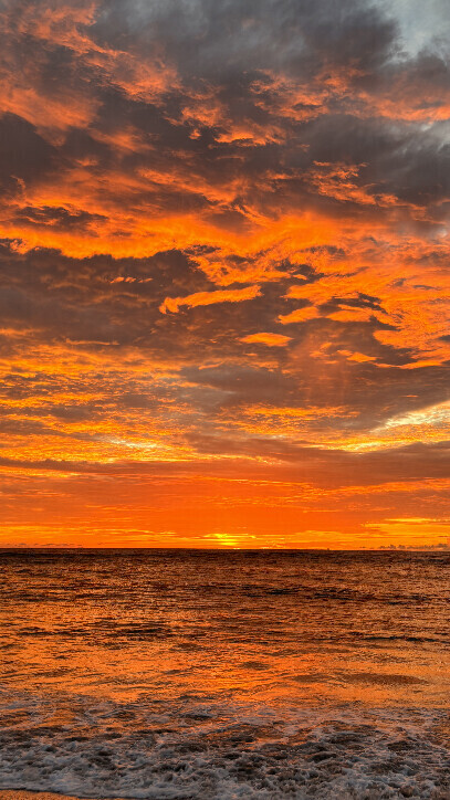 Sunrise on  Fire