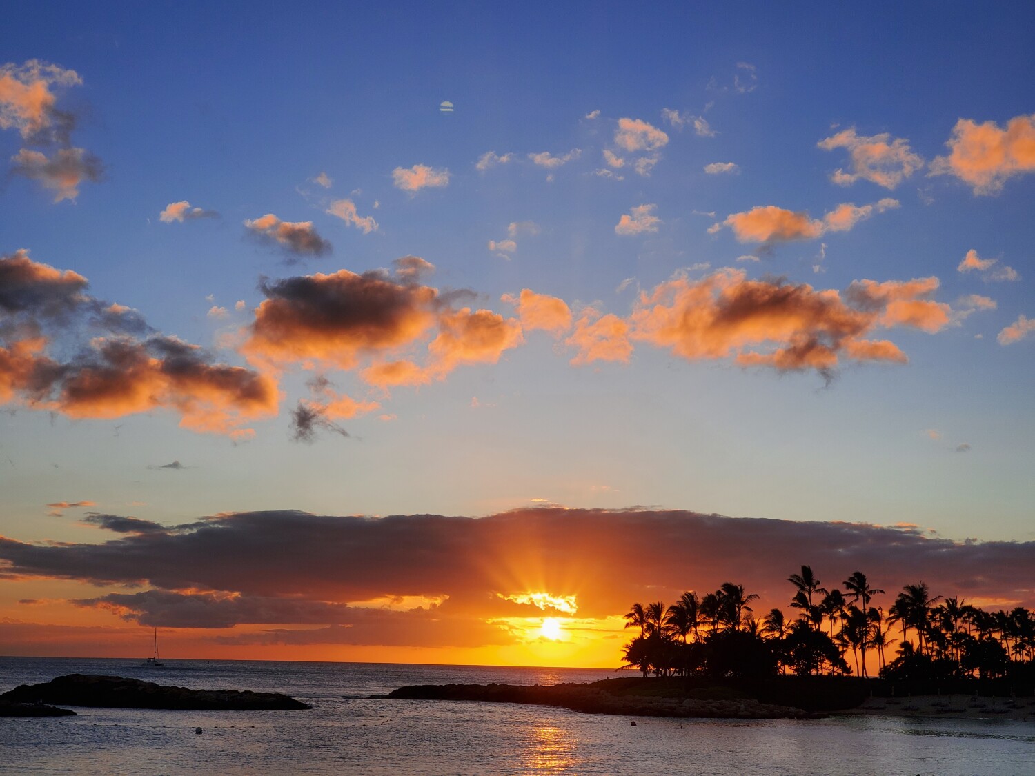 Sunrise in Hawaii