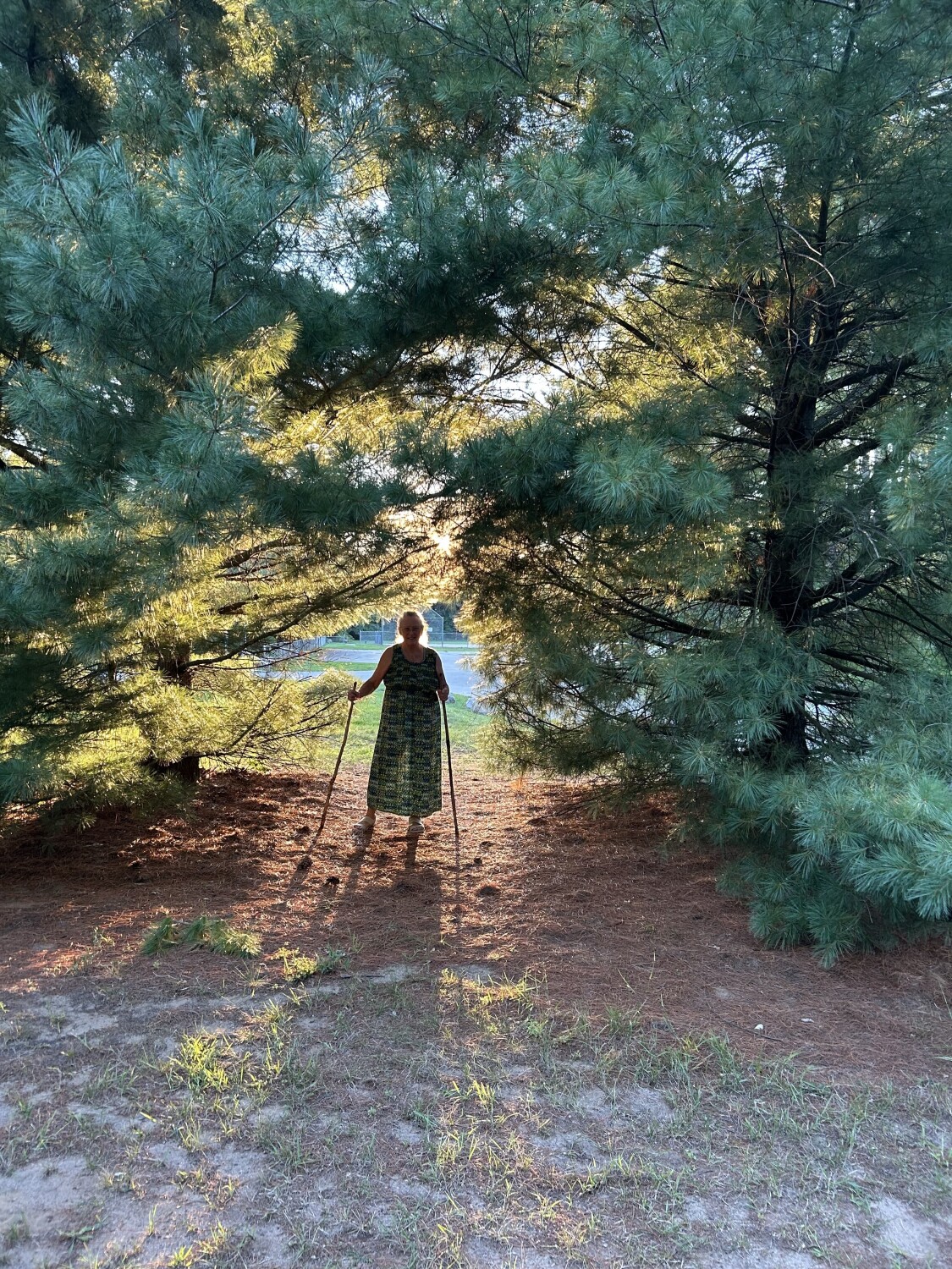 Walking into the light