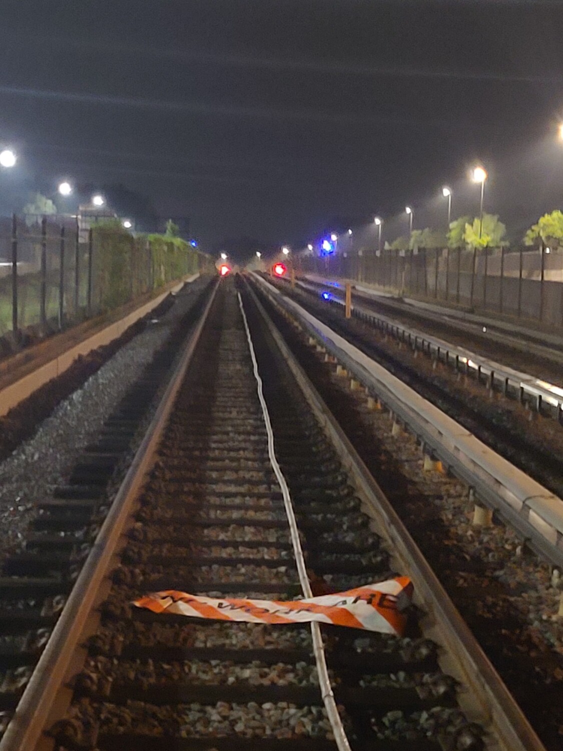 A look down the tracks