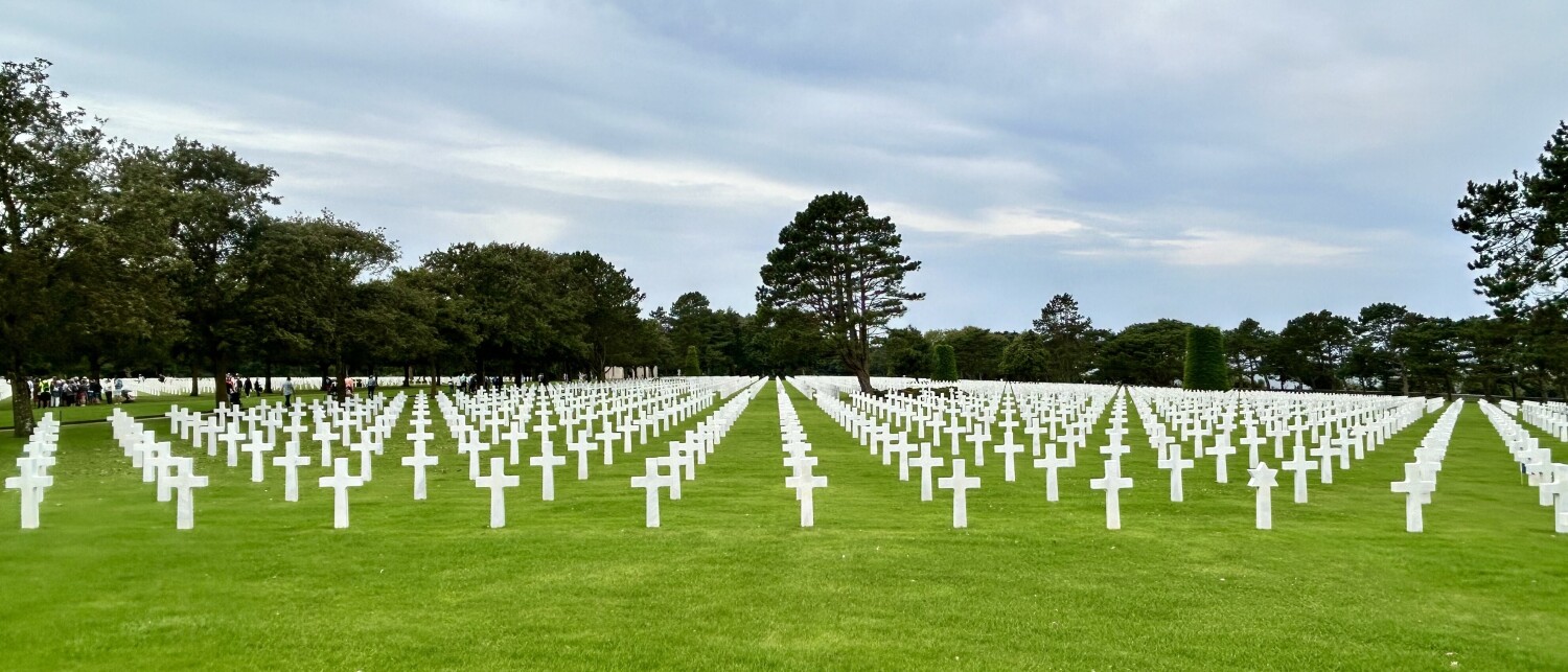 American Cemetery in Normandy, France