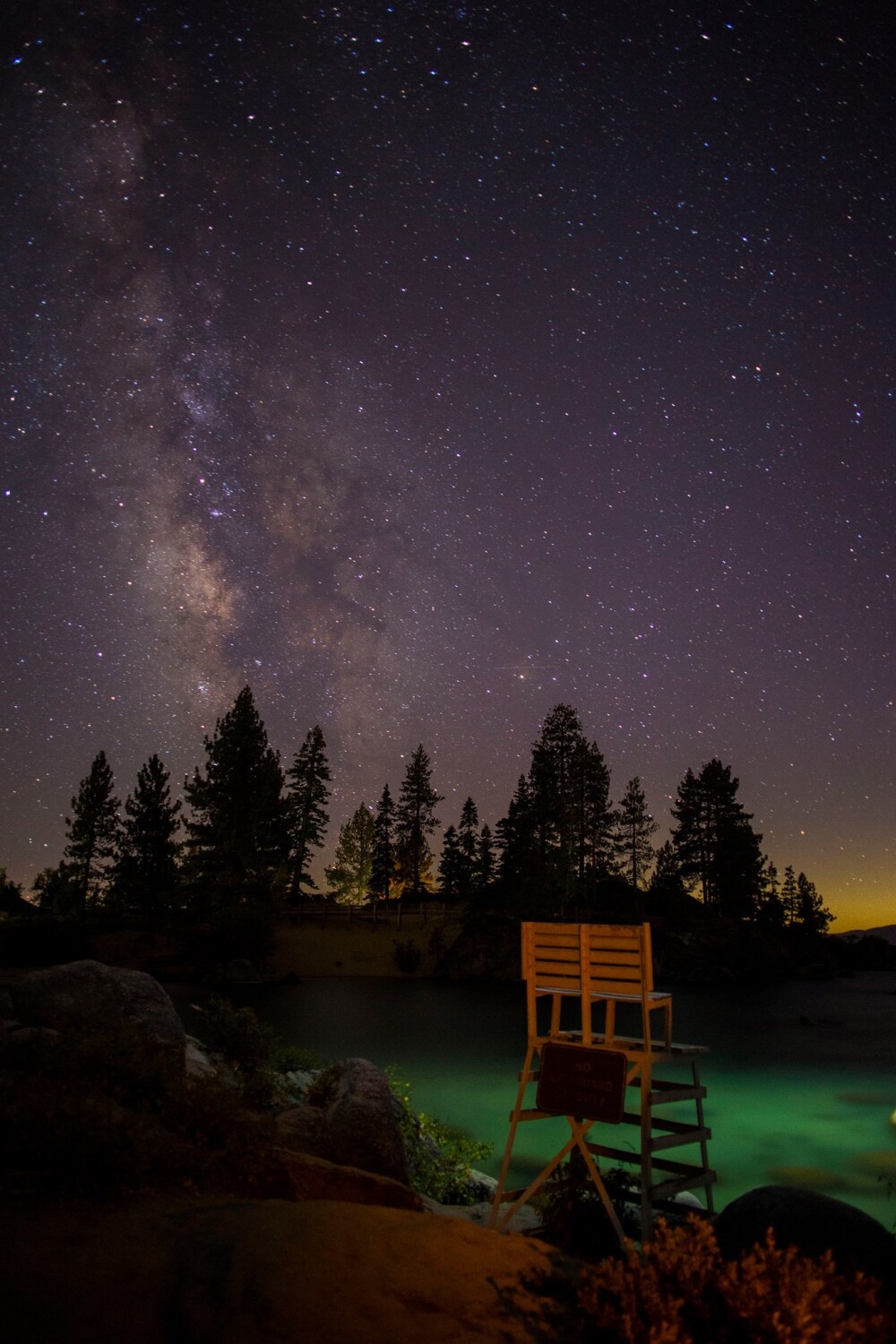 Lake Tahoe Milky Way
