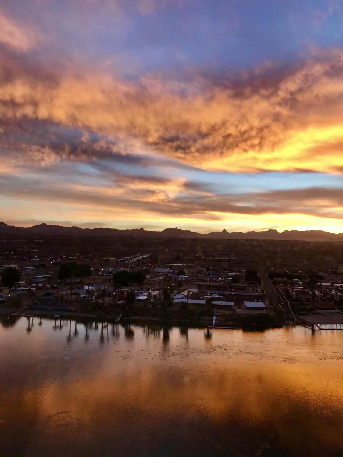Sunset on the Colorado River