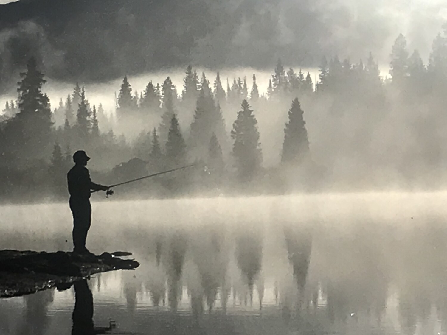 Early morning fishing