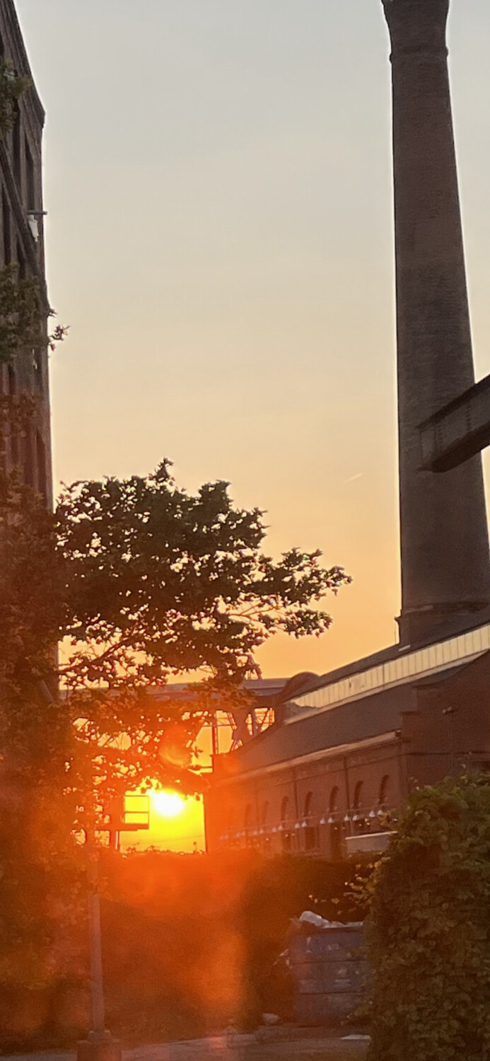 Cleveland Powerhouse Sunset