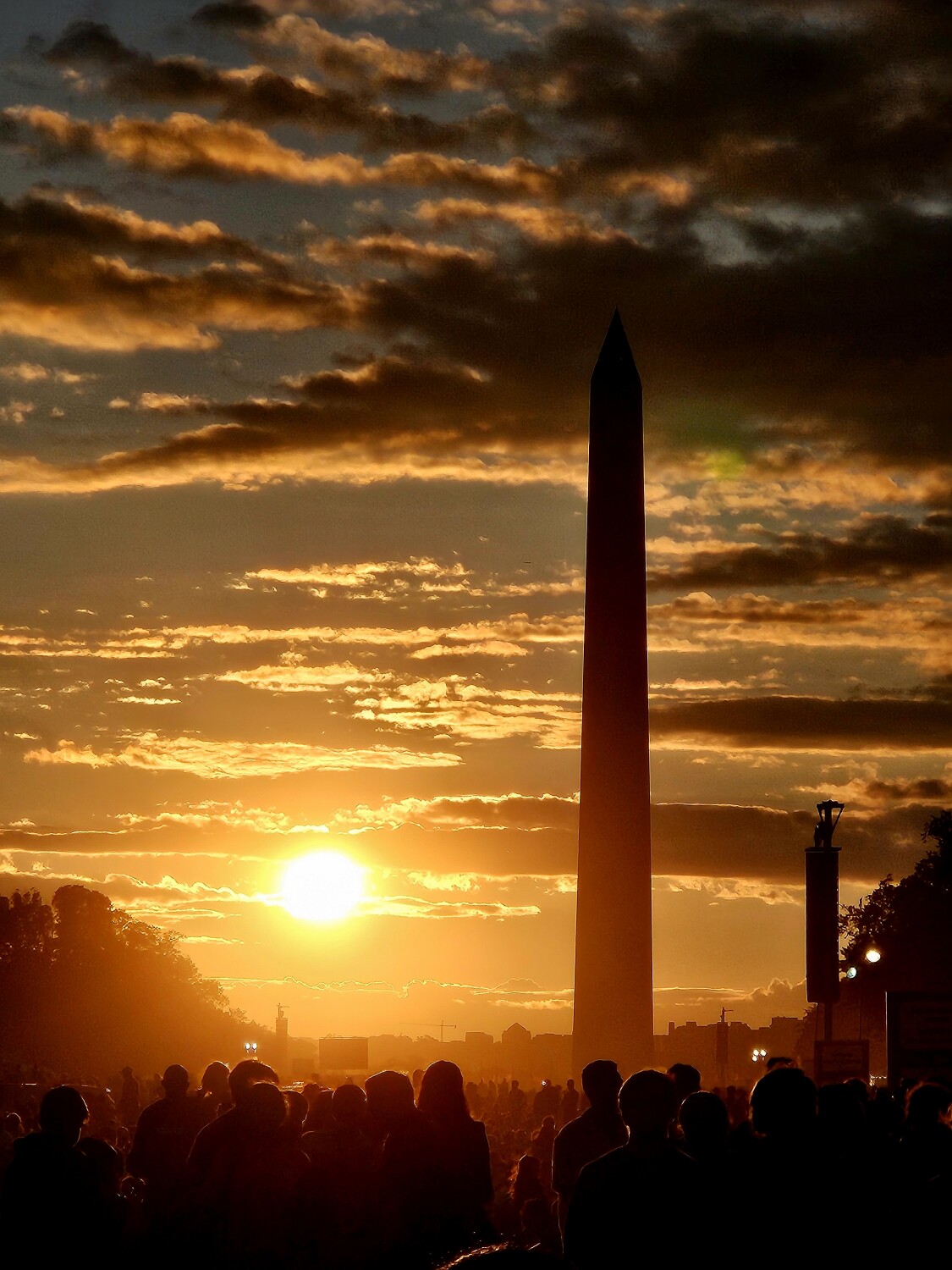 Sundown at the National Mall