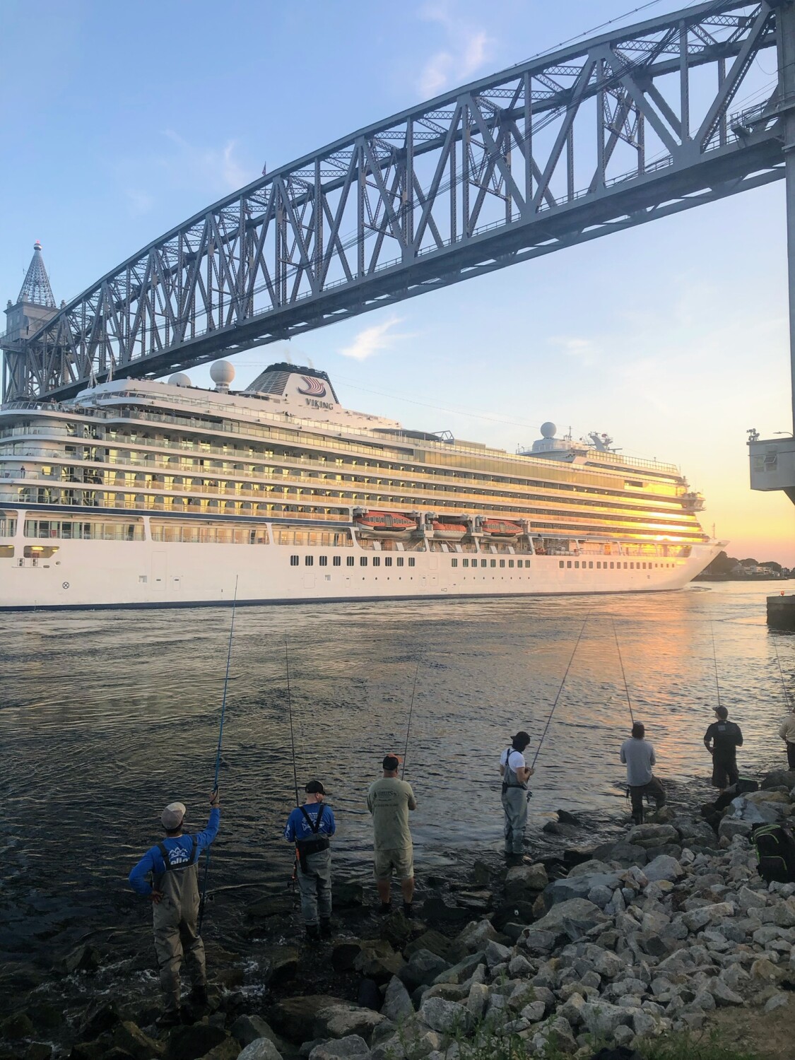 Fishermen on the Canal