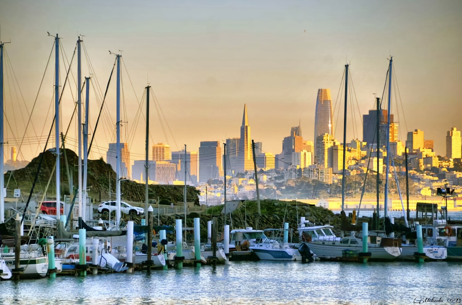 Under Golden Gate Bridge