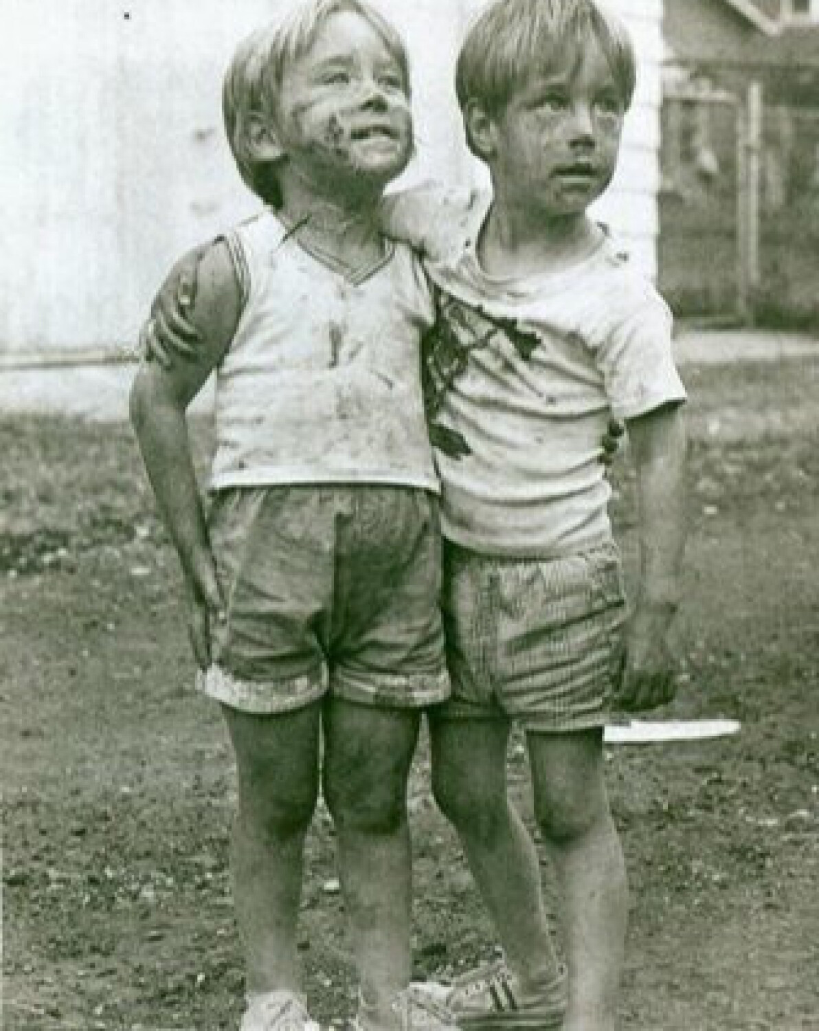 Playing in the alley