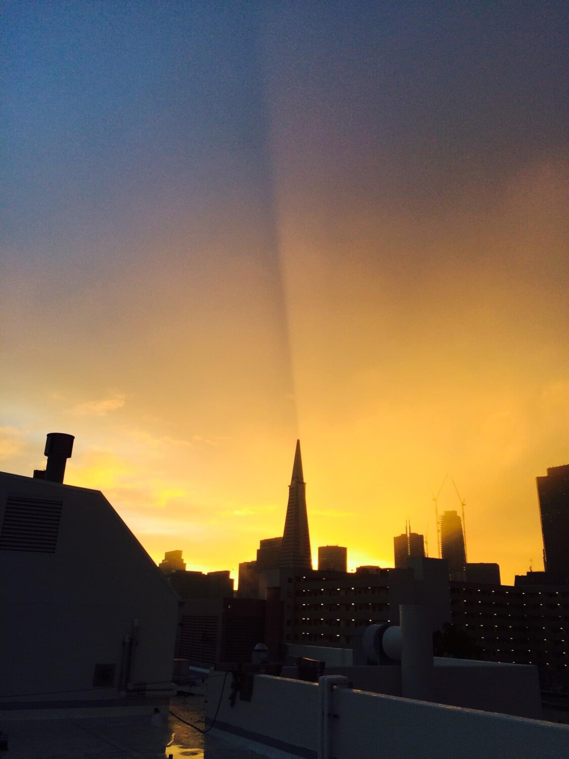Transamerica at sunrise