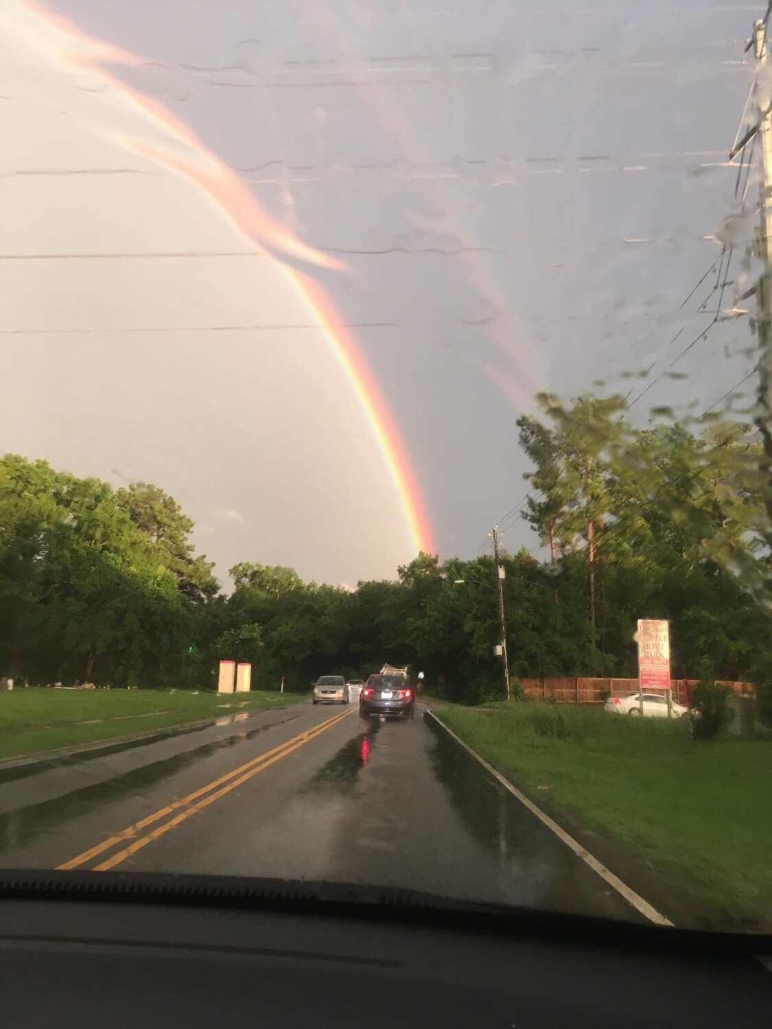 Double Distorted Rainbow