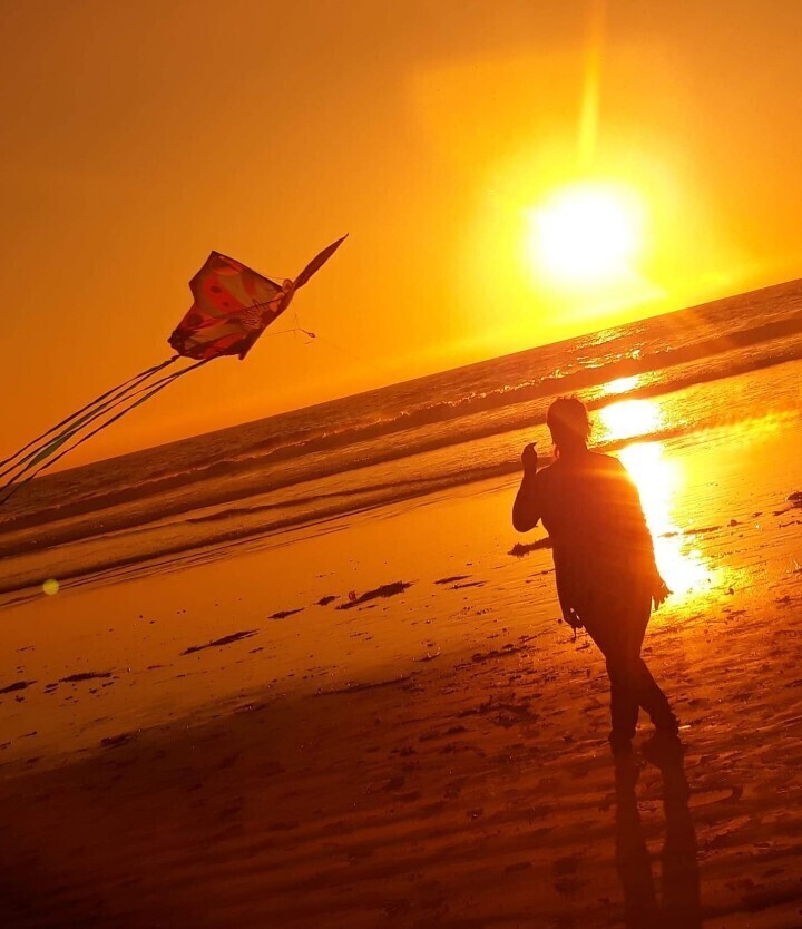 The Higher The Kite, The Closer To My Mom..