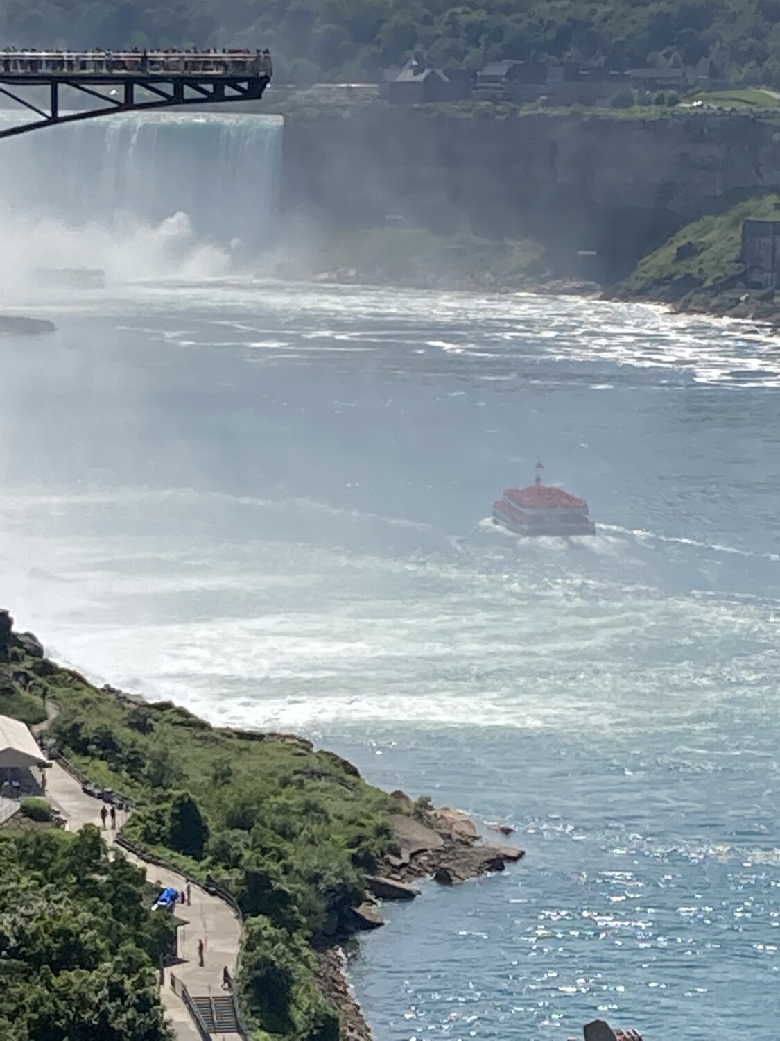 No going over the Falls in a barrel