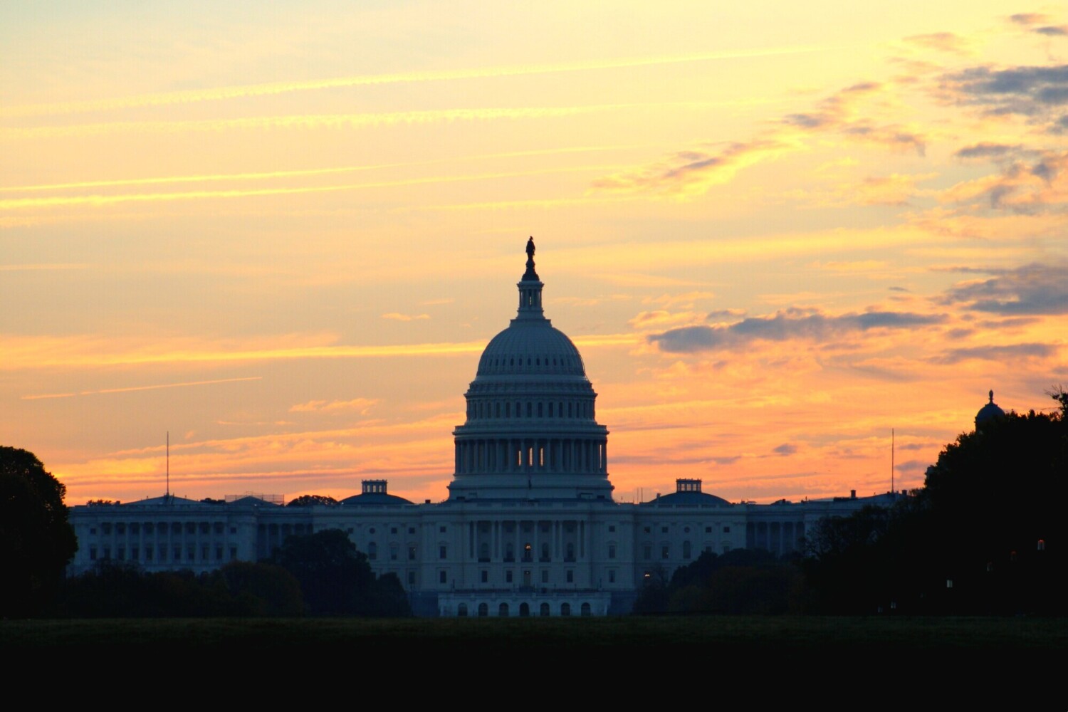 Cold Dawn at the Capitol