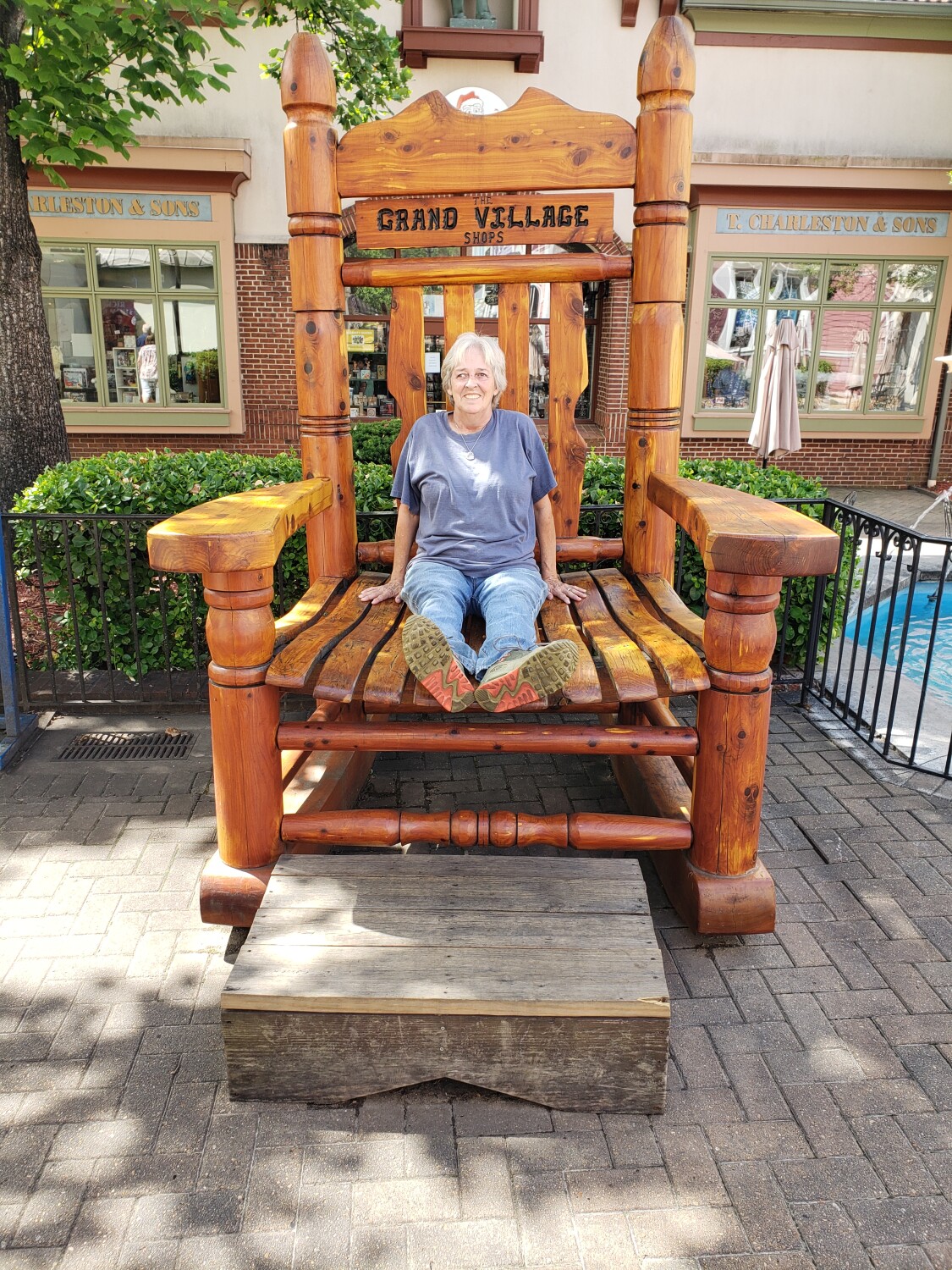 Me in a big chair
