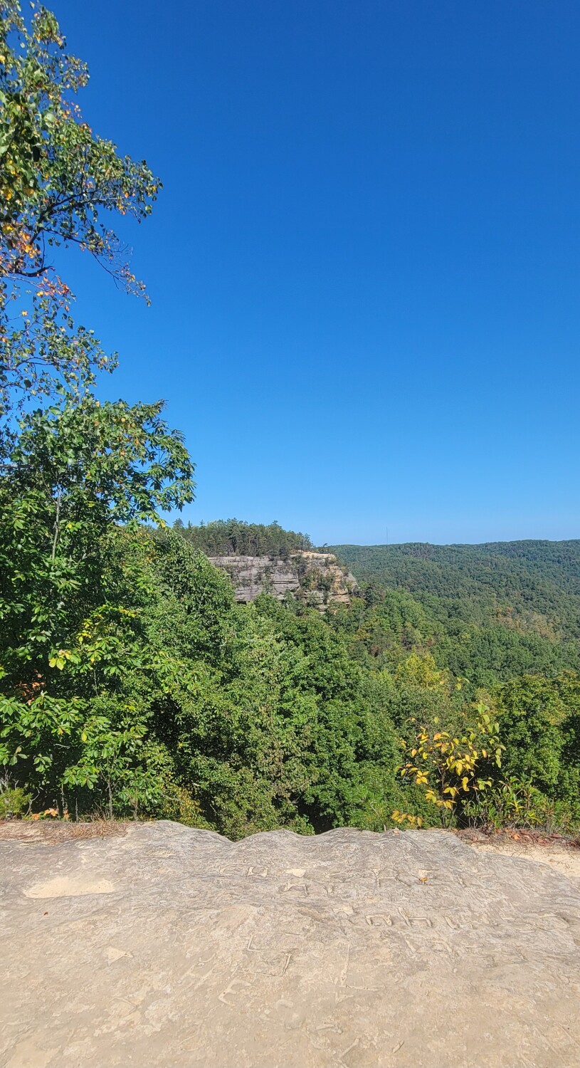 View off the Natural Bridge