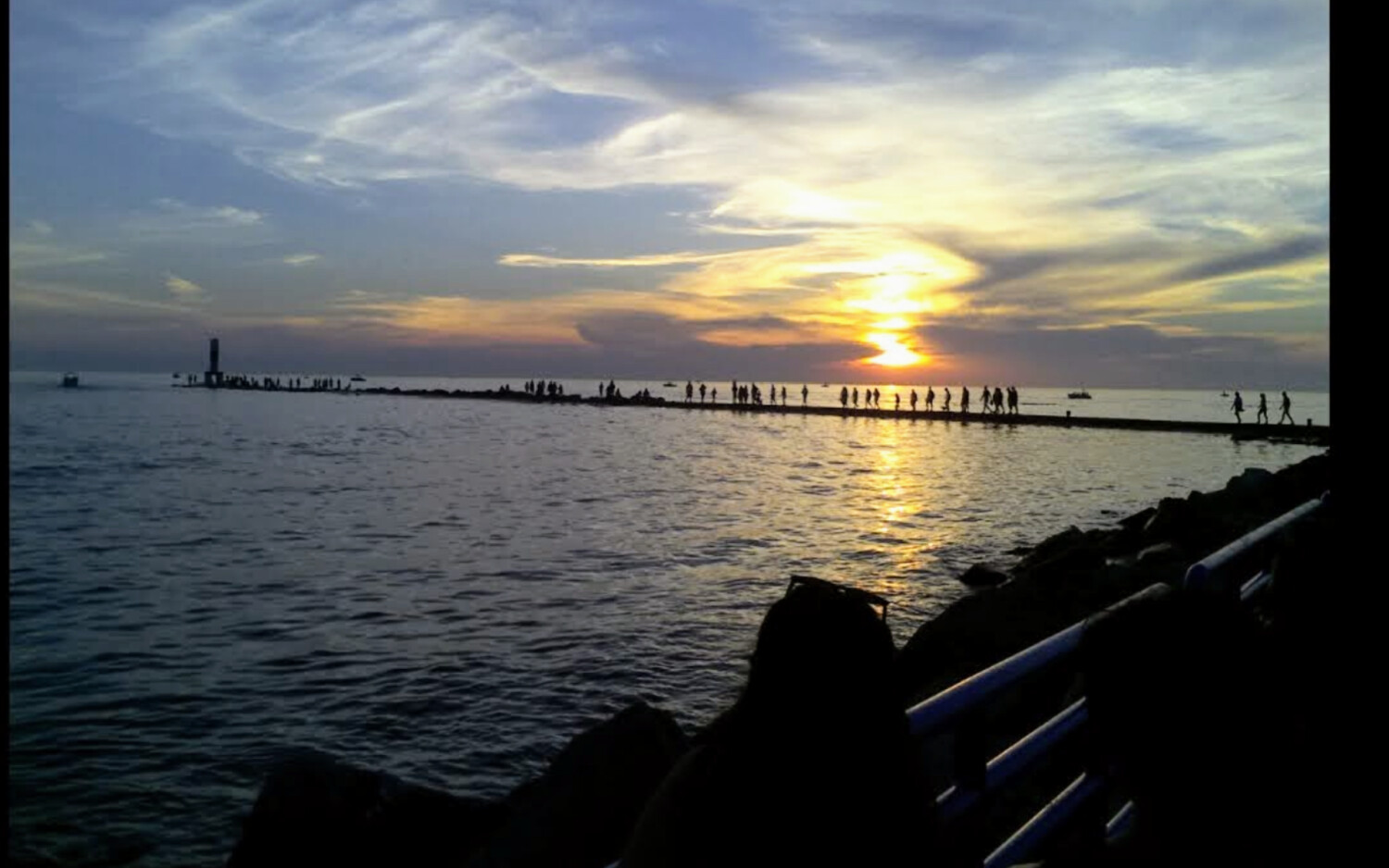 Grand Haven at Sunset