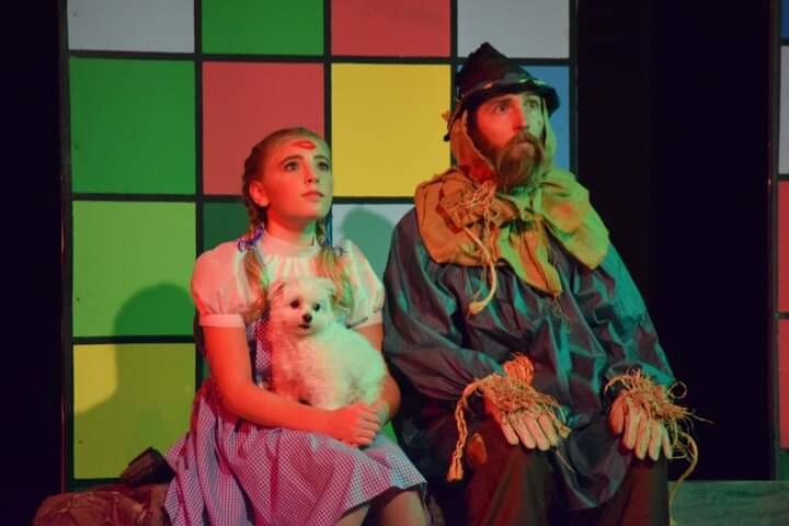 My dog Goldie (R.I.P)as Toto