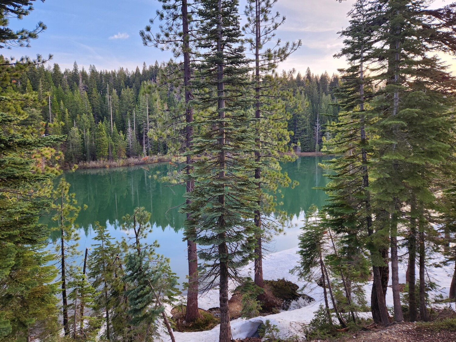 Pilot lake in California