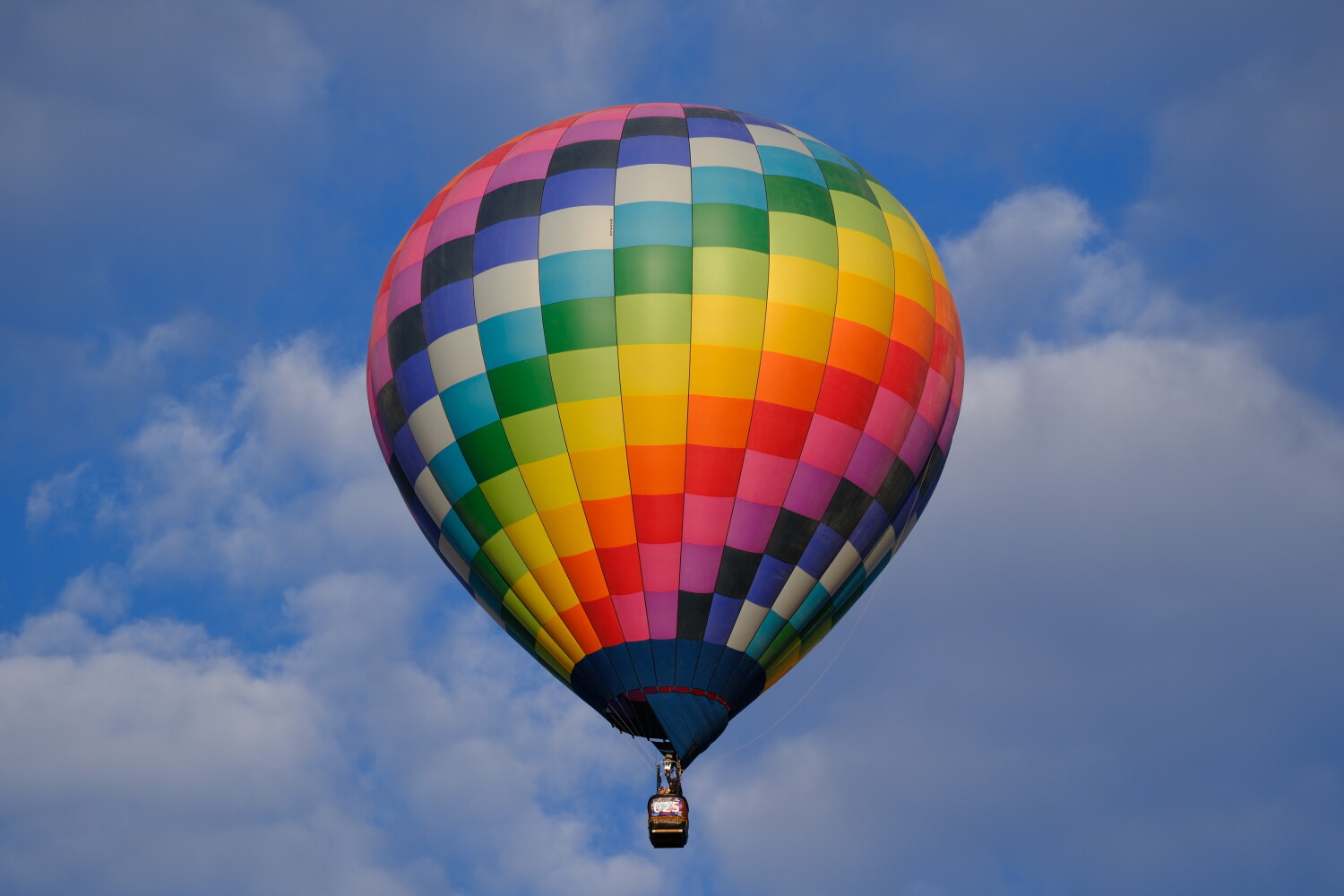 Balloon Among Clouds