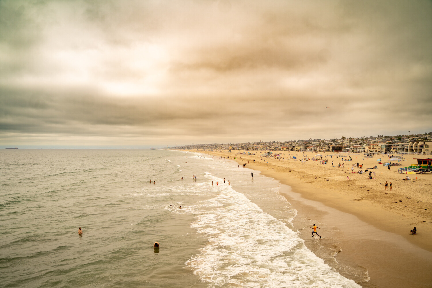 Where the sand meets the sea