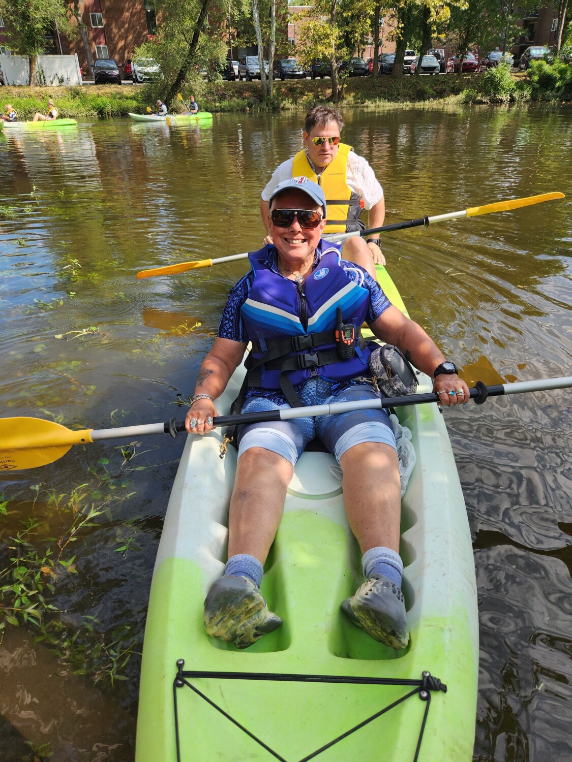 Me kayaking  at Glen  Ford.