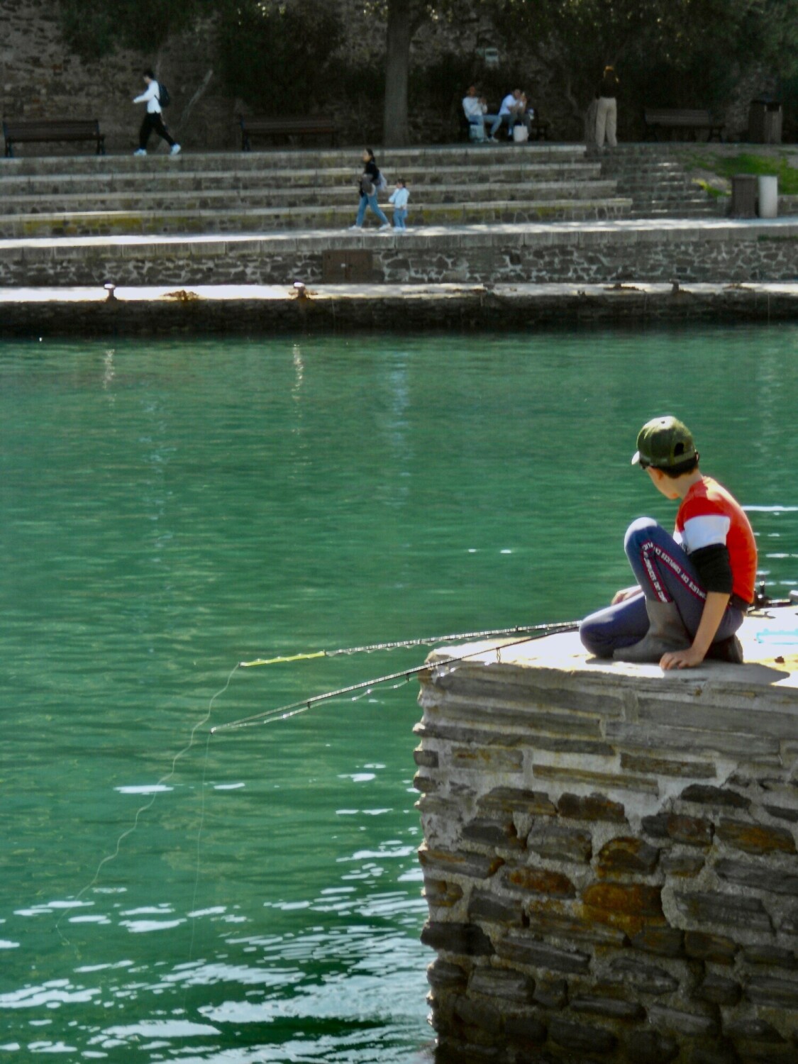 Boy Fishing