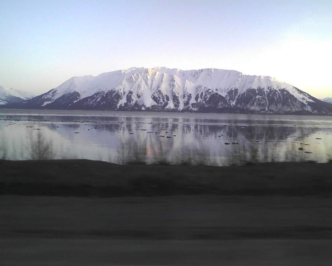 Snow-capped Mountain Reflection