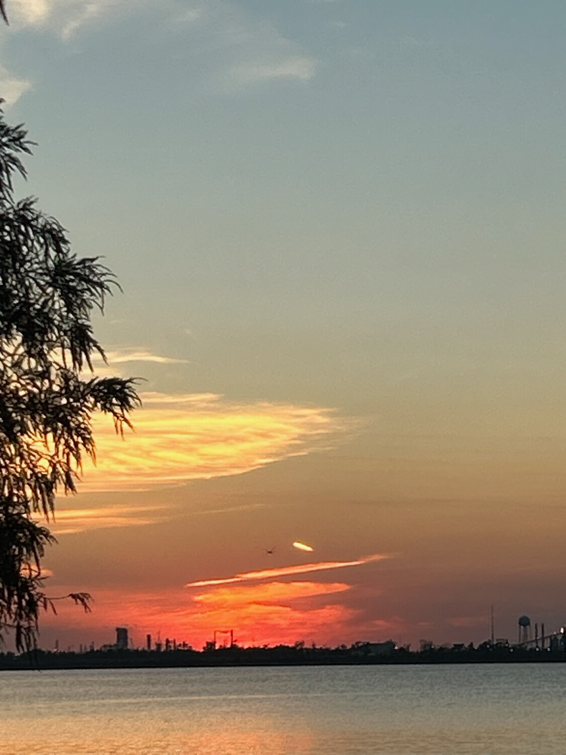 Sunset on Lake Charles