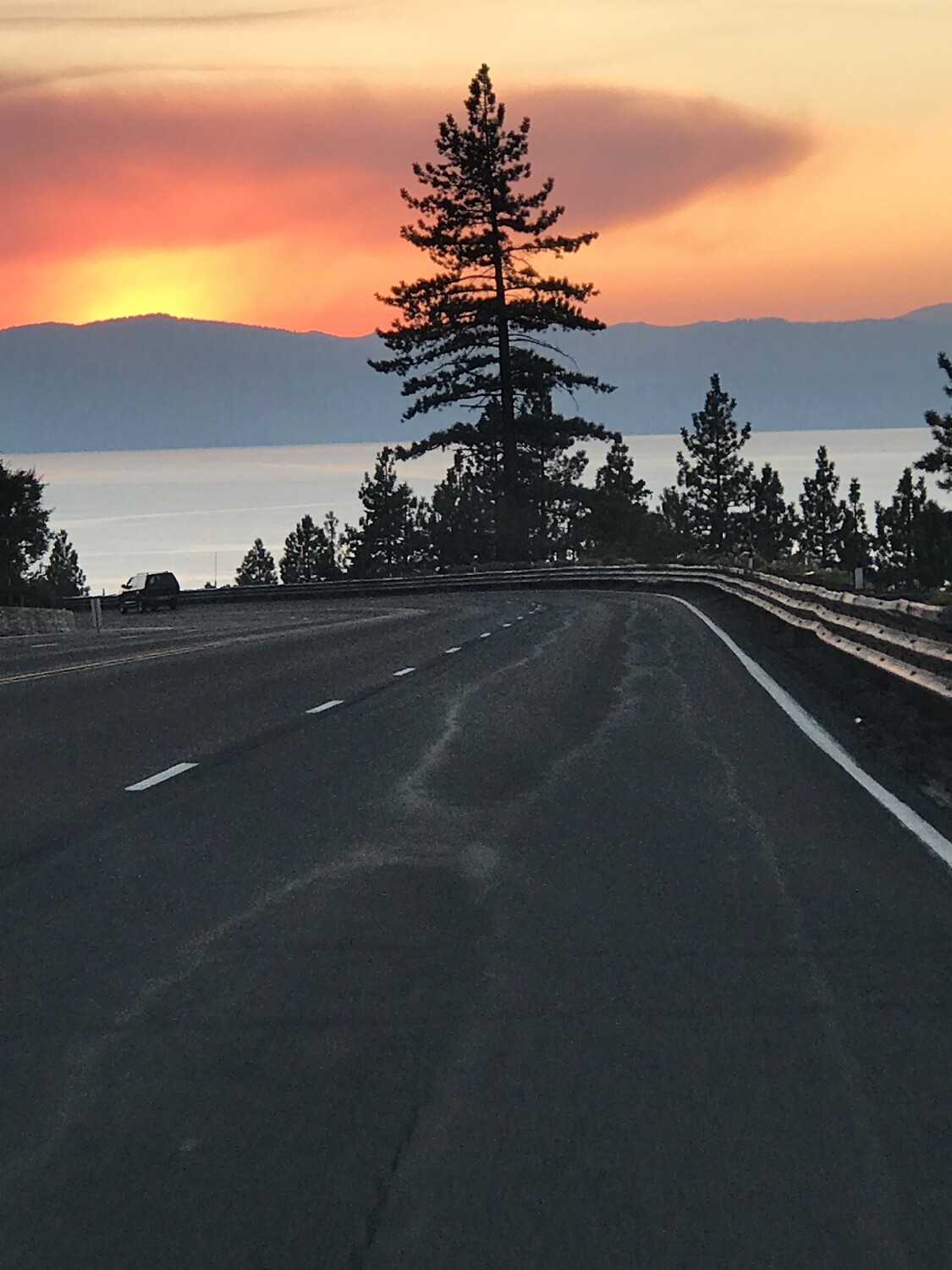 Lake Tahoe sunset