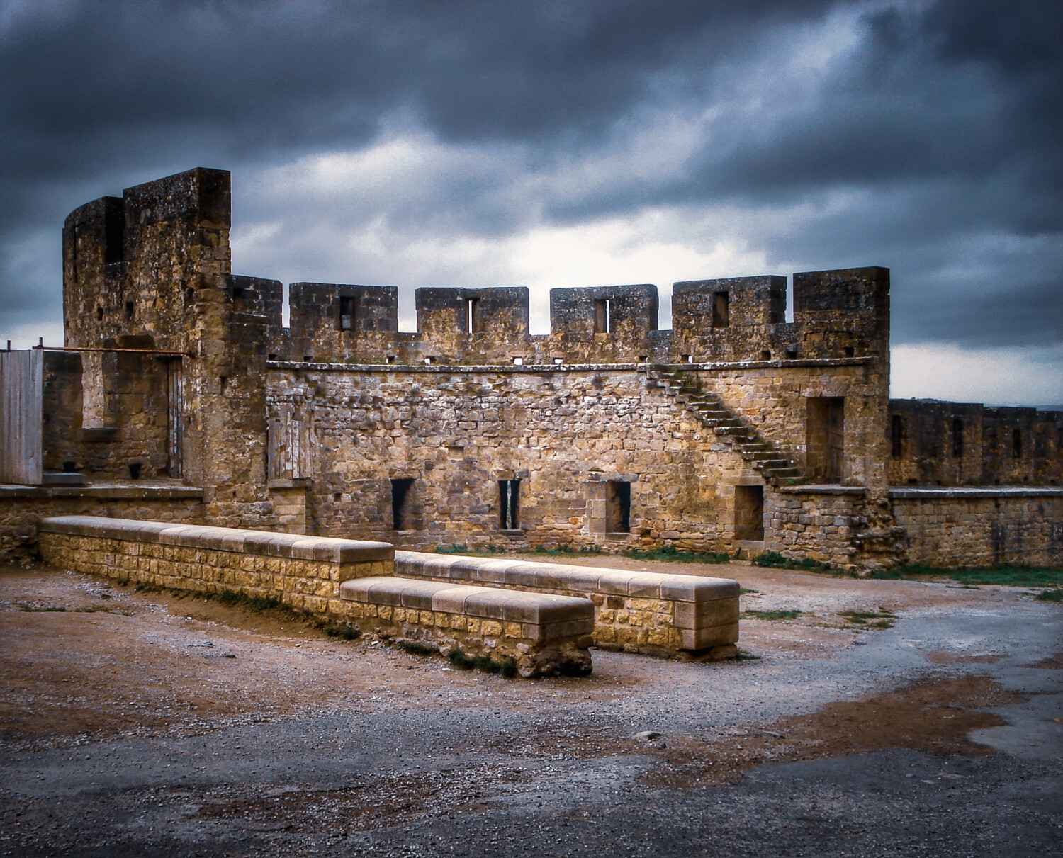 Storm over Carcassonne