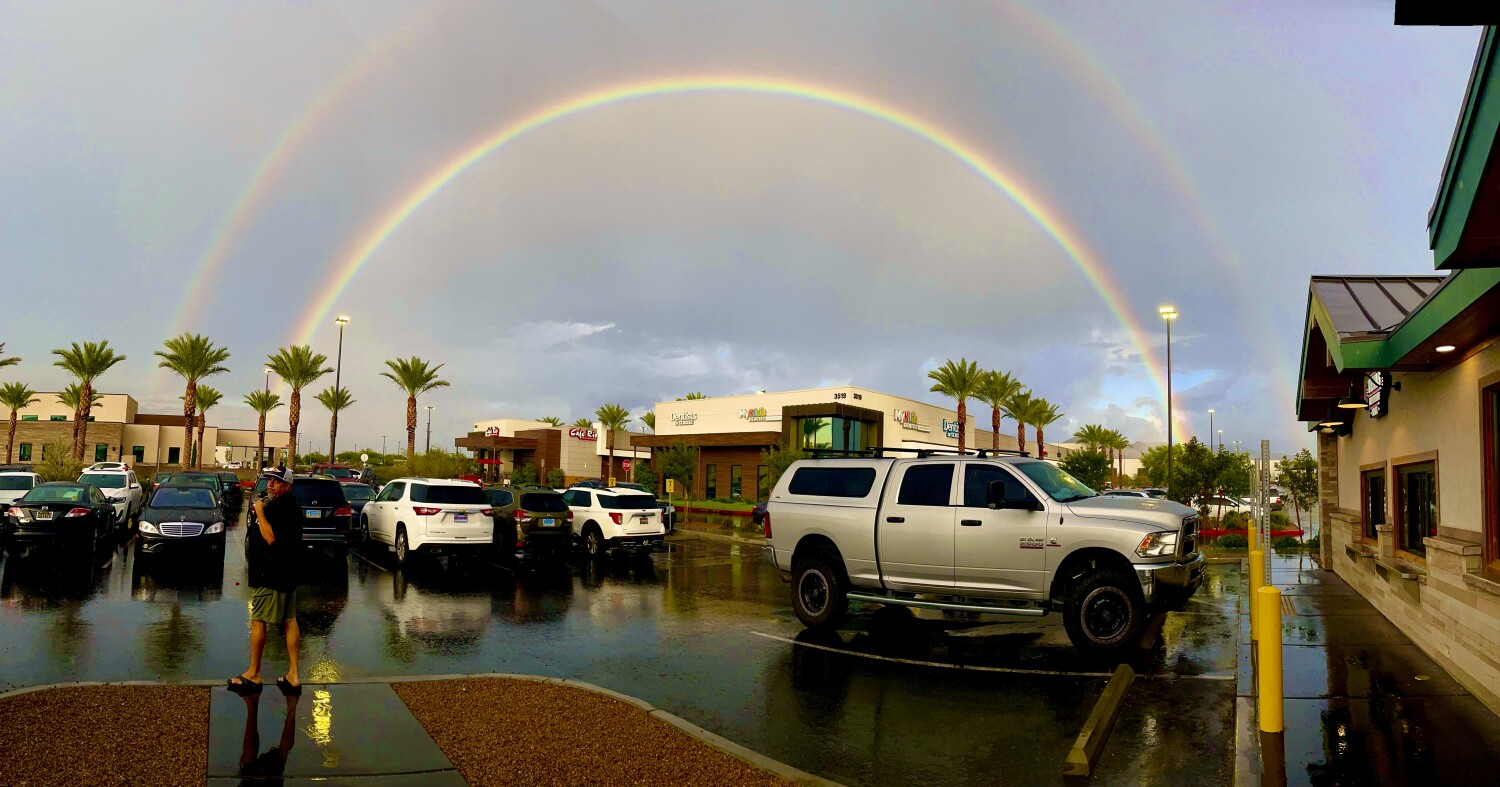 Double rainbow