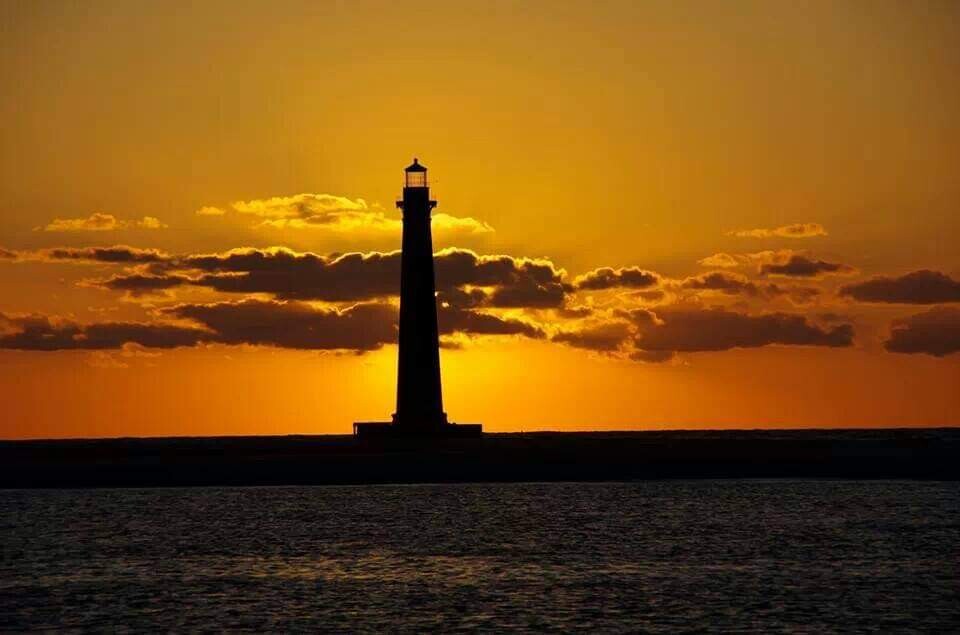 Sunset lighthouse