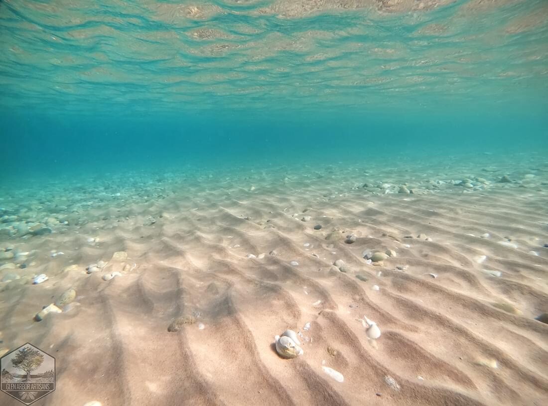 Lake Michigan underwater…