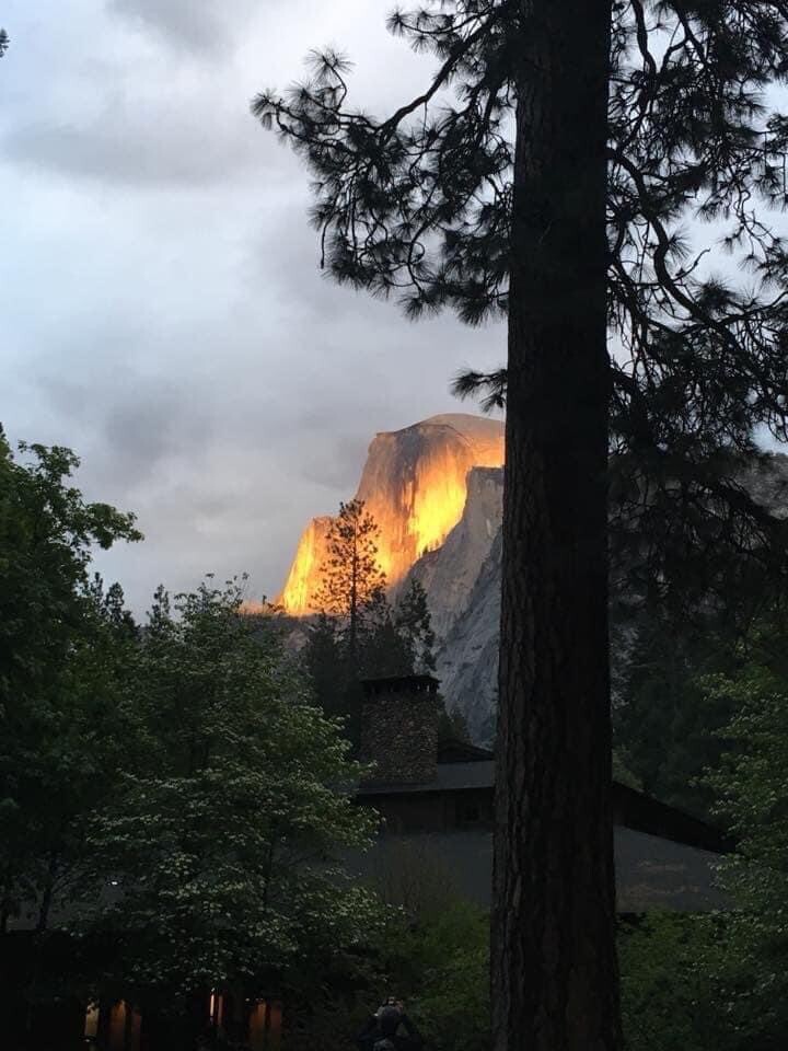 Half Dome Alpenglow