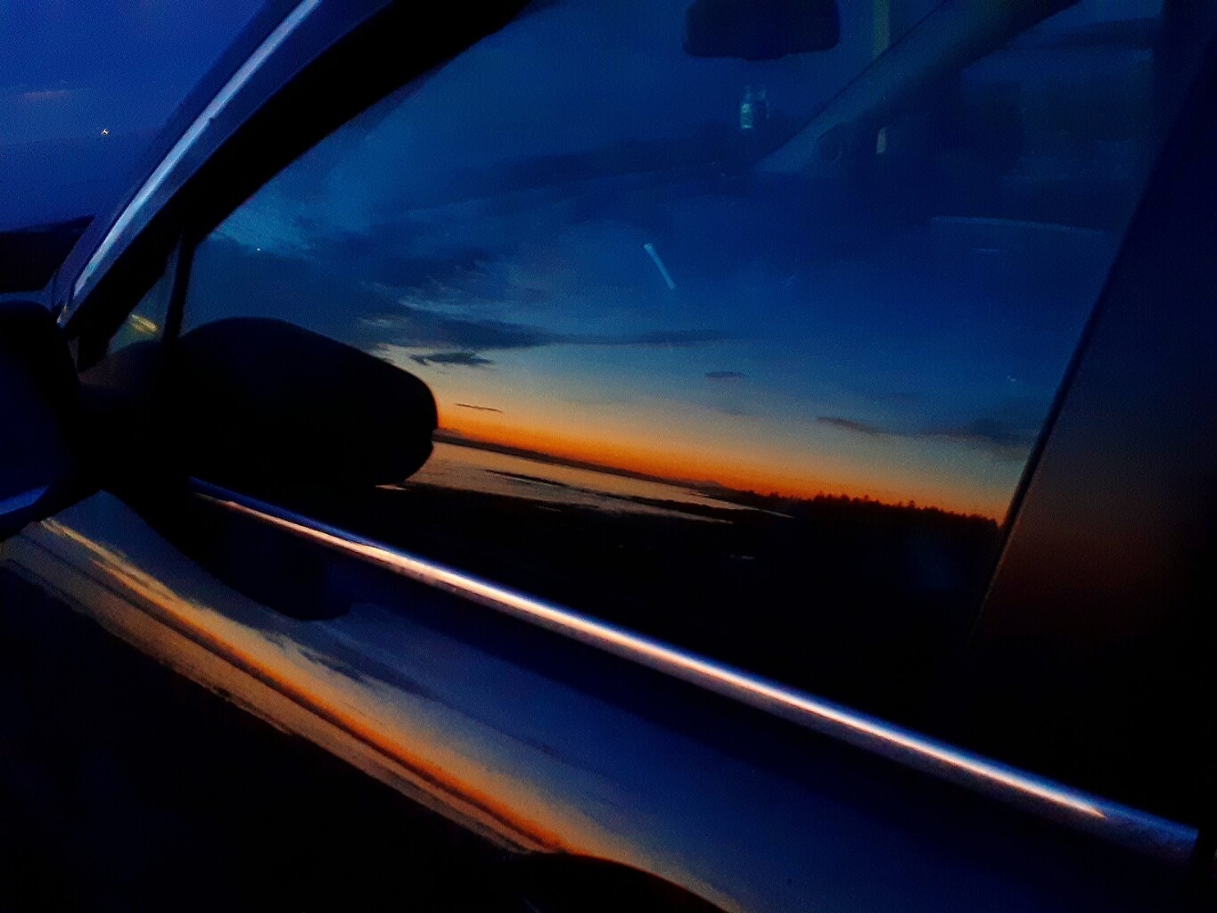 First light reflection