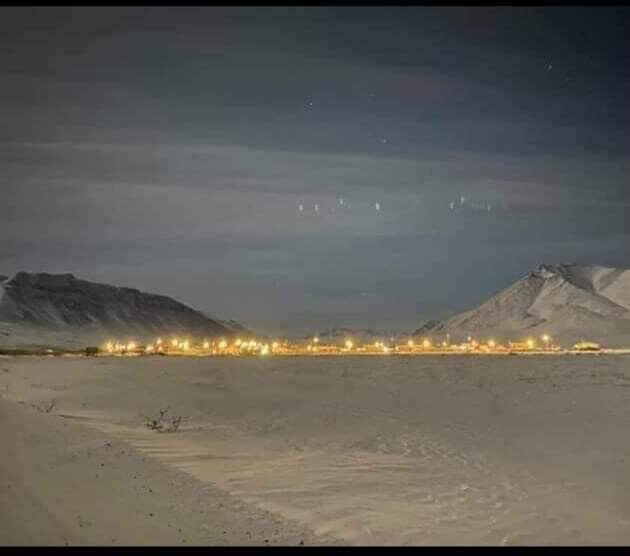 Halo in Anaktuvuk Pass,  AK