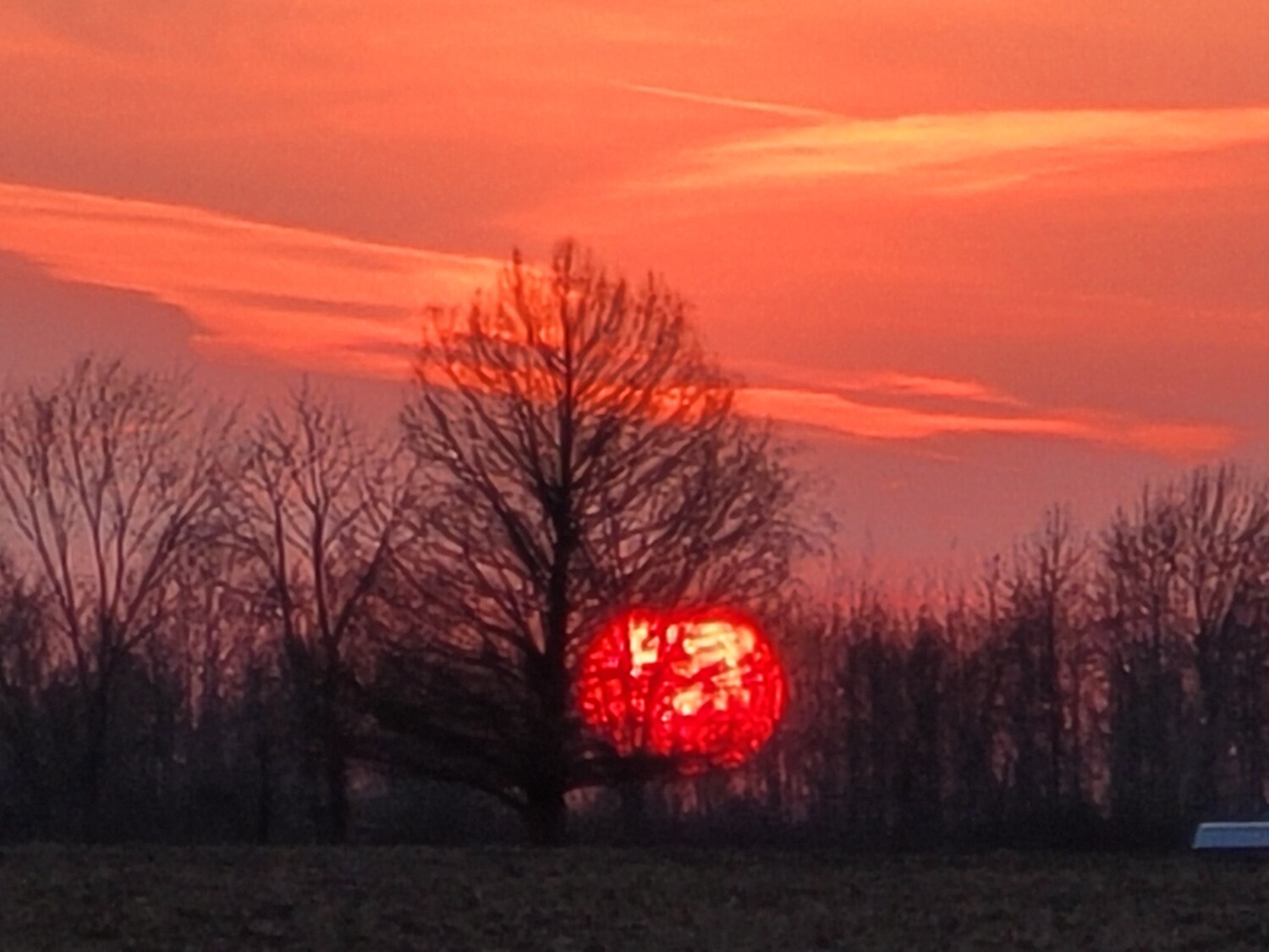 Jack-O-lantern Sunset