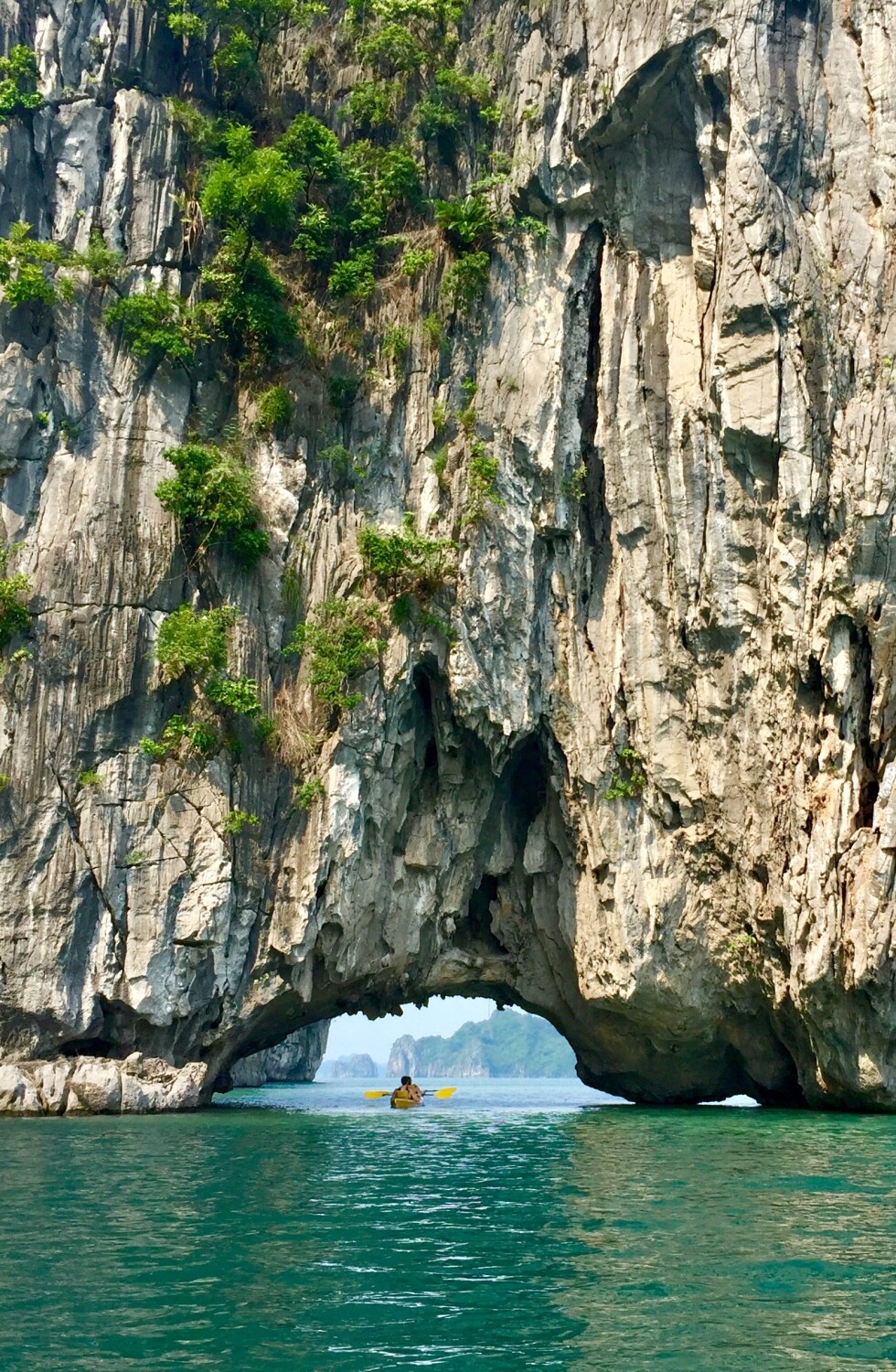 Kayaking Halong Bay