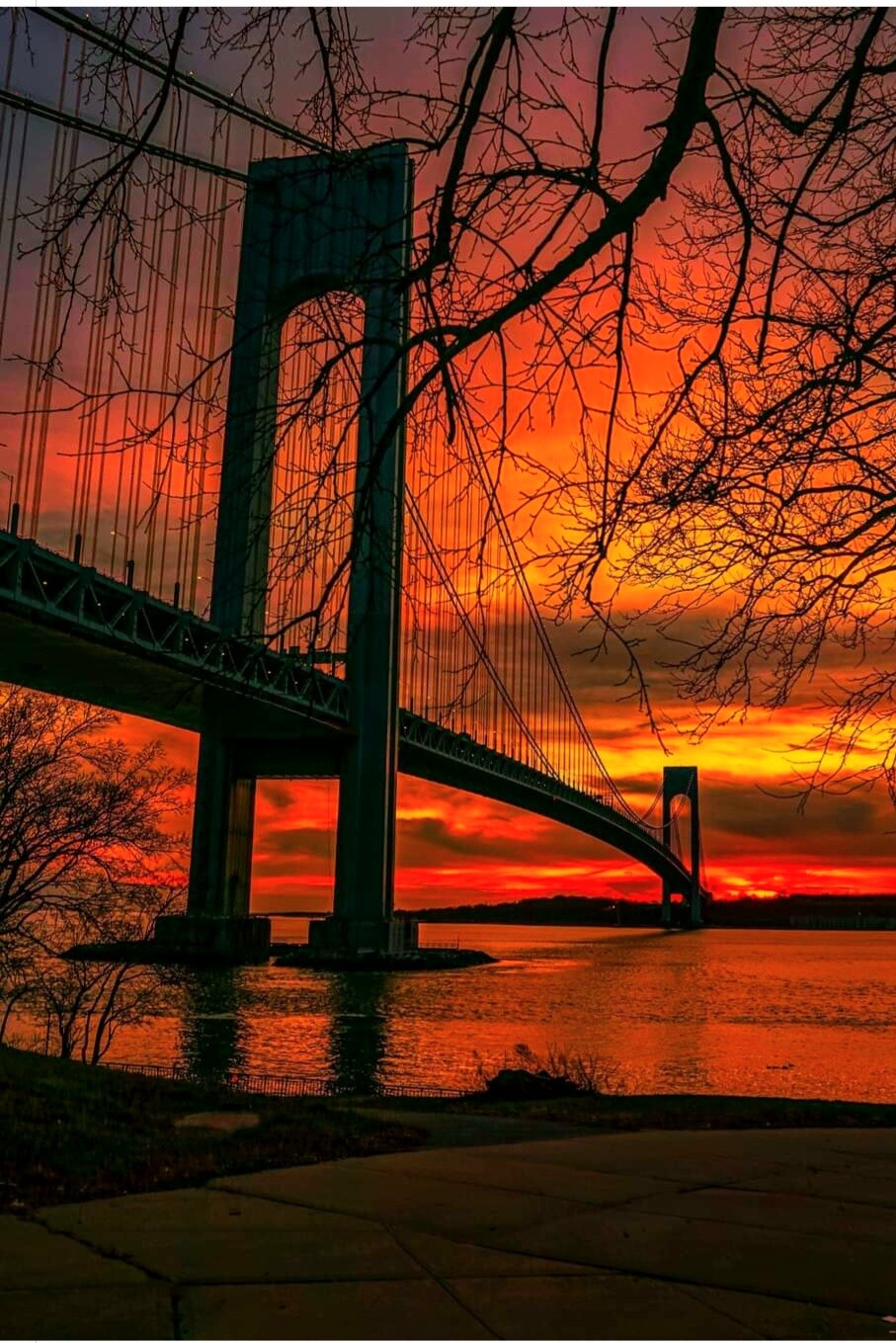 Red Bridge Sunset