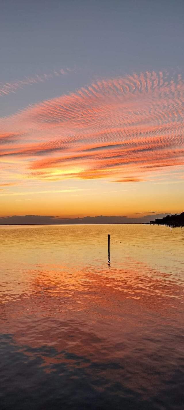 After the sunset at hilton pier