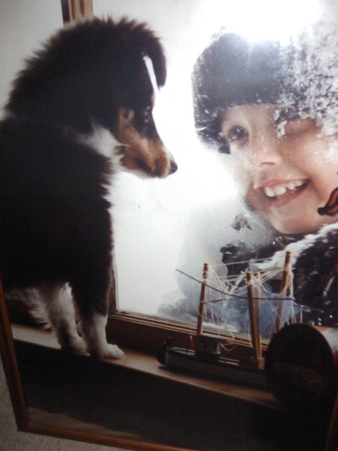 Luna and Tonys snow day