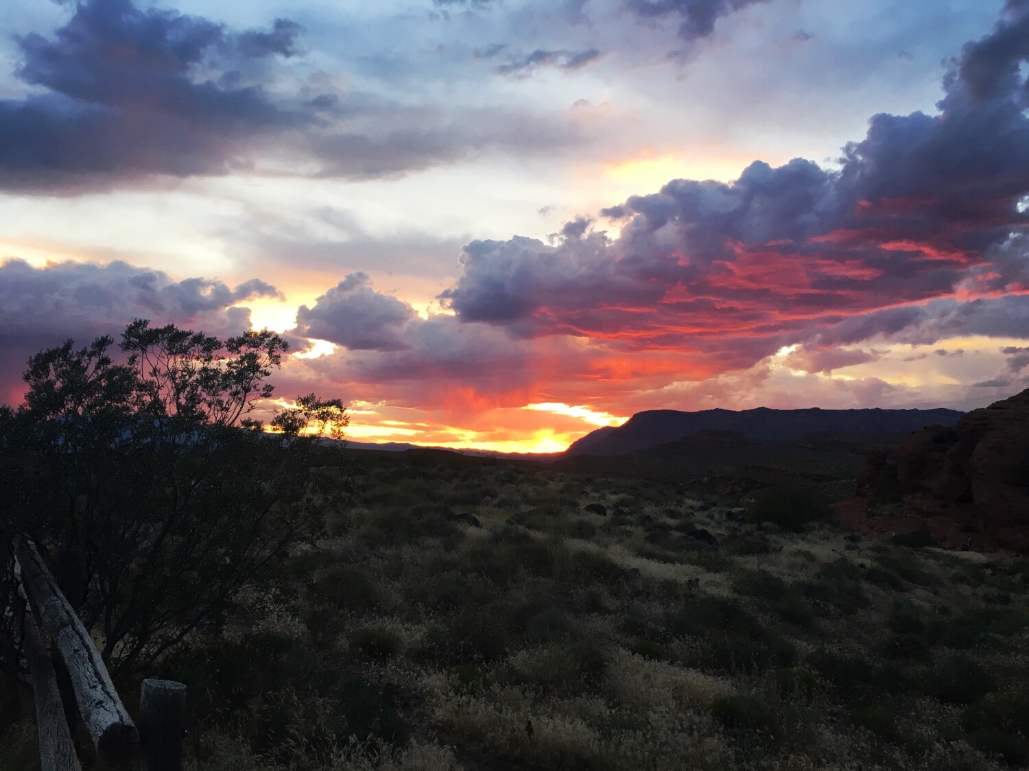 Sunset after the storm