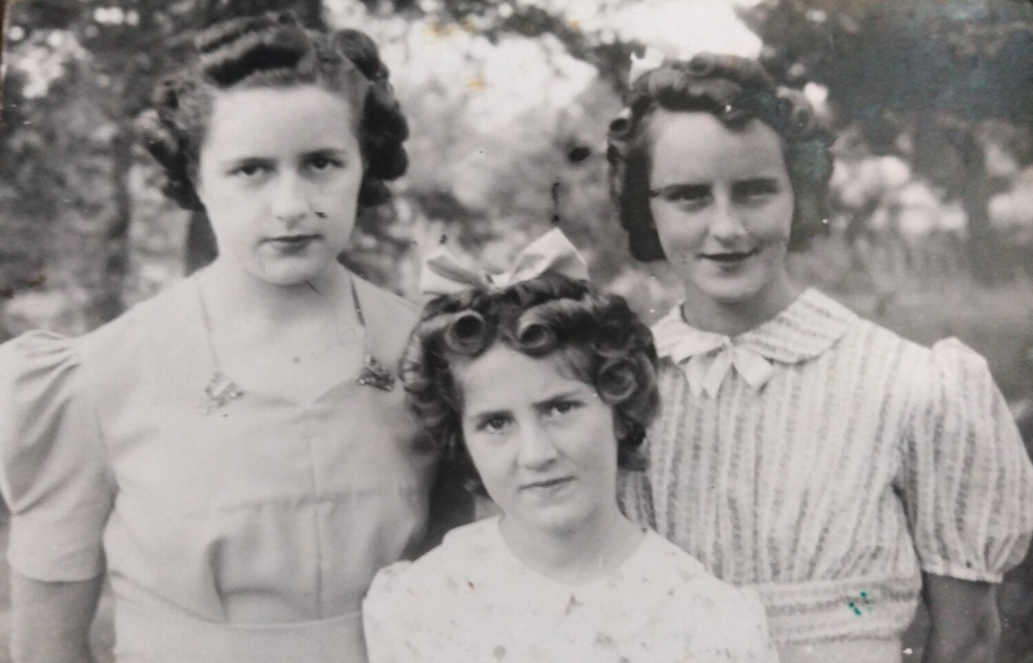 Sisters in the 30's and 40's