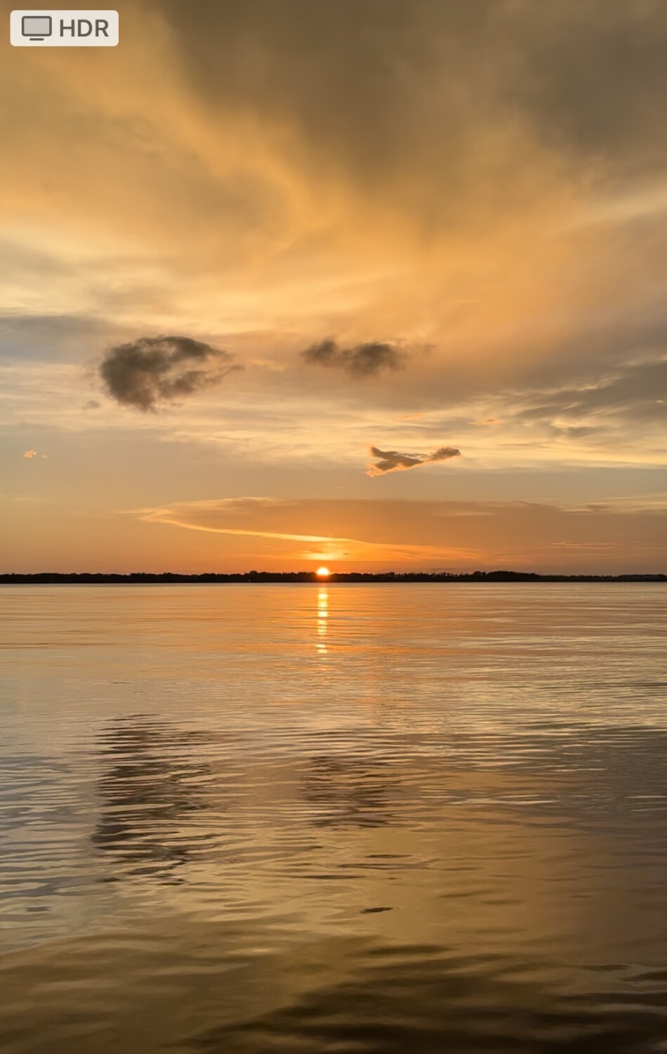 Sunset on Glass Lake
